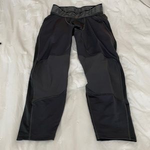 Men’s Nike Pro compression pants small gray